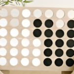 wood connect four game