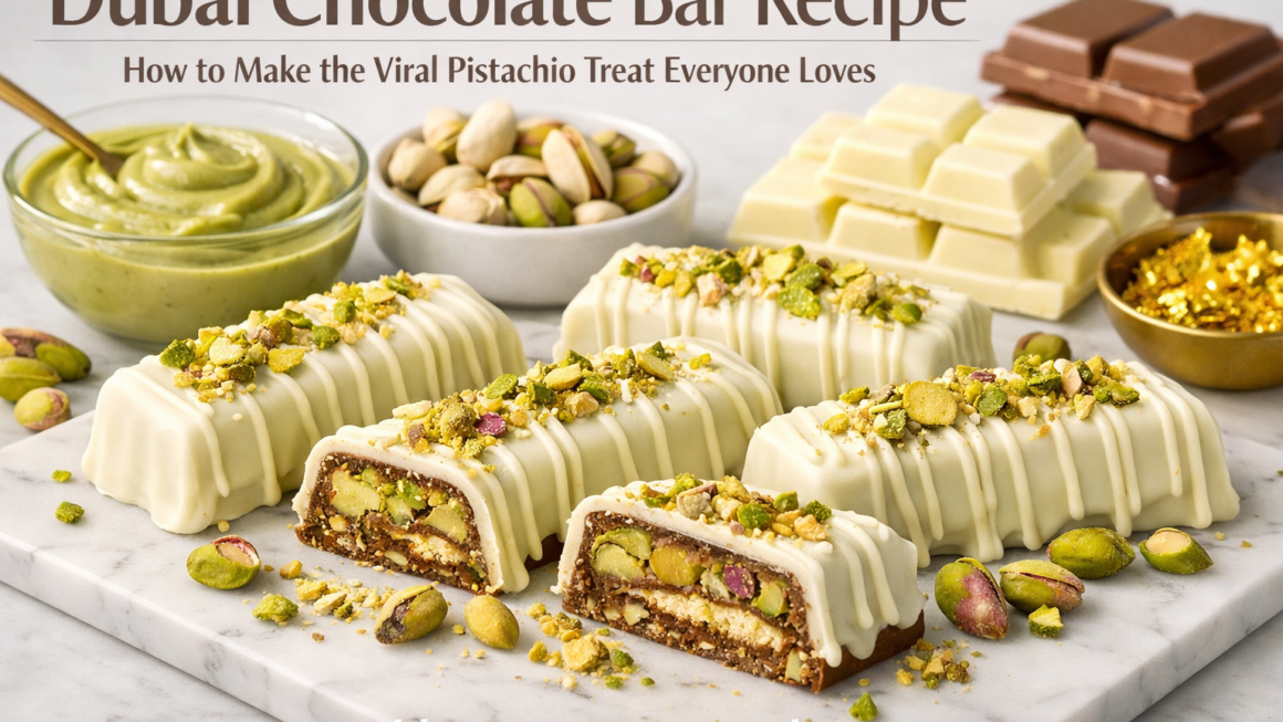 Dubai Chocolate Bar Recipe: How to Make the Viral Pistachio Treat Everyone Loves