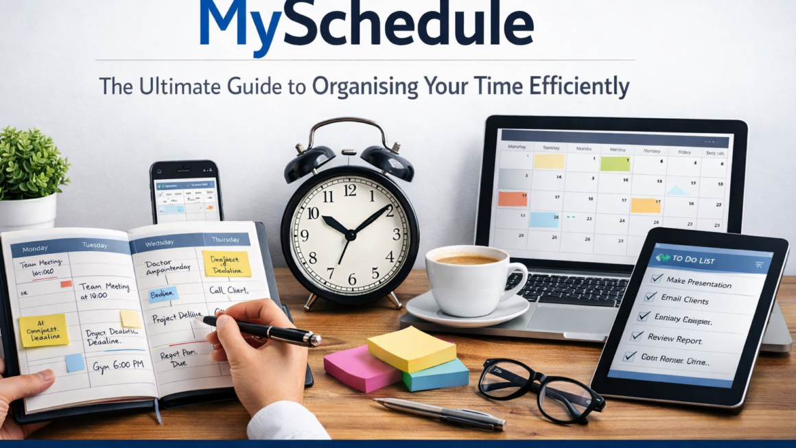 MySchedule: The Ultimate Guide to Organising Your Time Efficiently