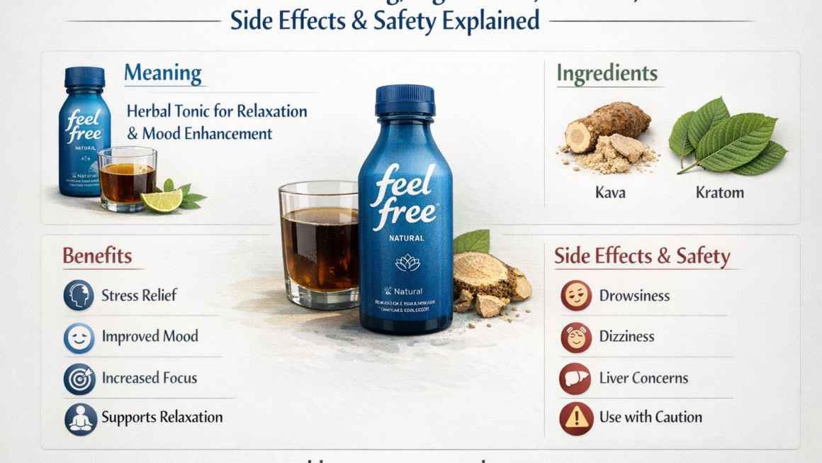 Feel Free Drink: Meaning, Ingredients, Benefits, Side Effects & Safety Explained