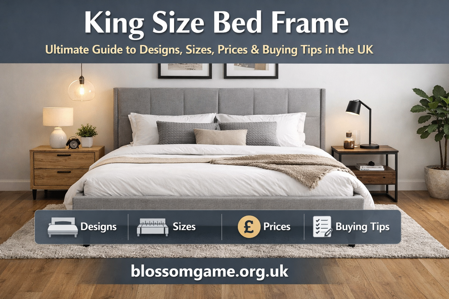 king size bed frame