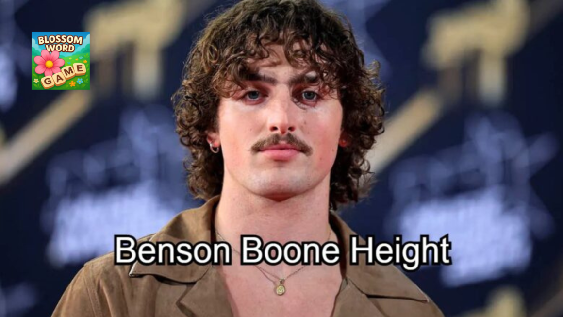 benson boone height and weight