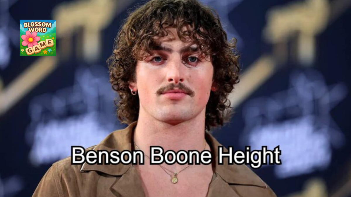 benson boone height and weight