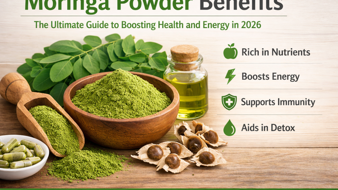 Moringa Powder Benefits: The Ultimate Guide to Boosting Health and Energy in 2026